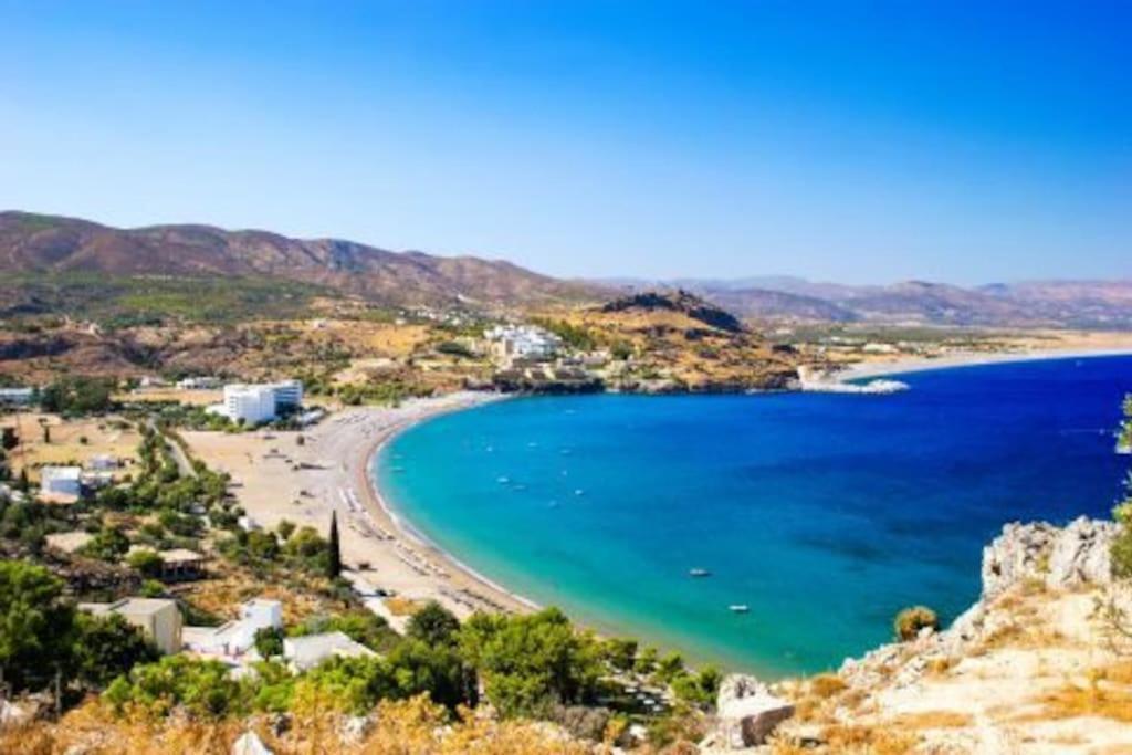 Aleyna House Lindos Area Villa Dış mekan fotoğraf