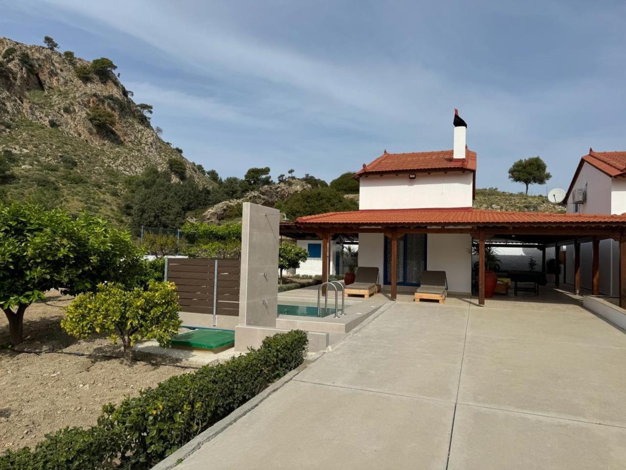Aleyna House Lindos Area Villa Dış mekan fotoğraf