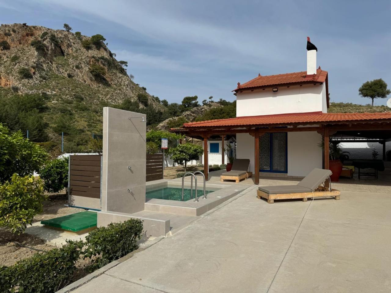 Aleyna House Lindos Area Villa Dış mekan fotoğraf
