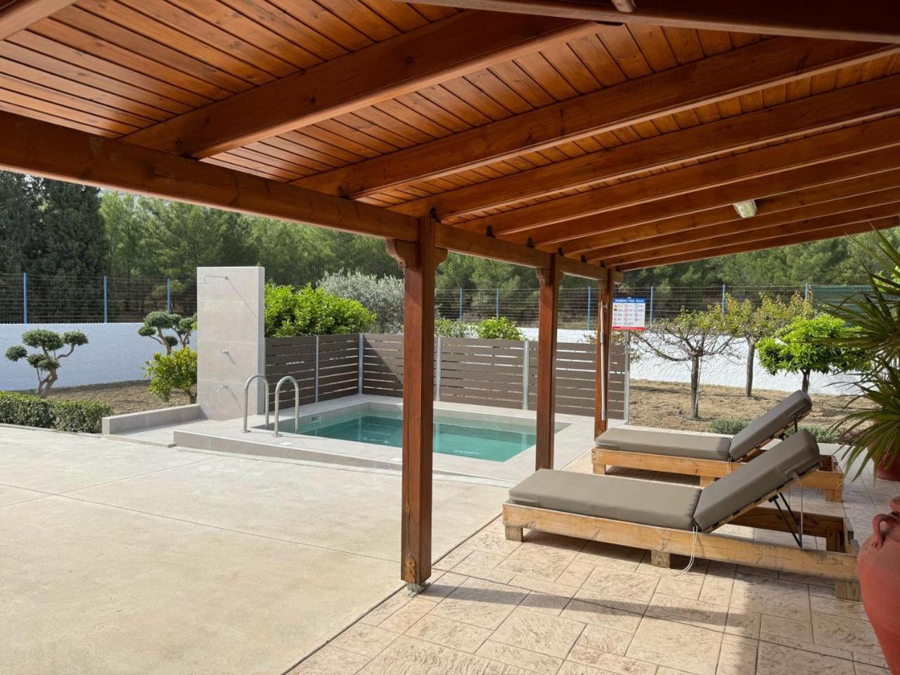 Aleyna House Lindos Area Villa Dış mekan fotoğraf